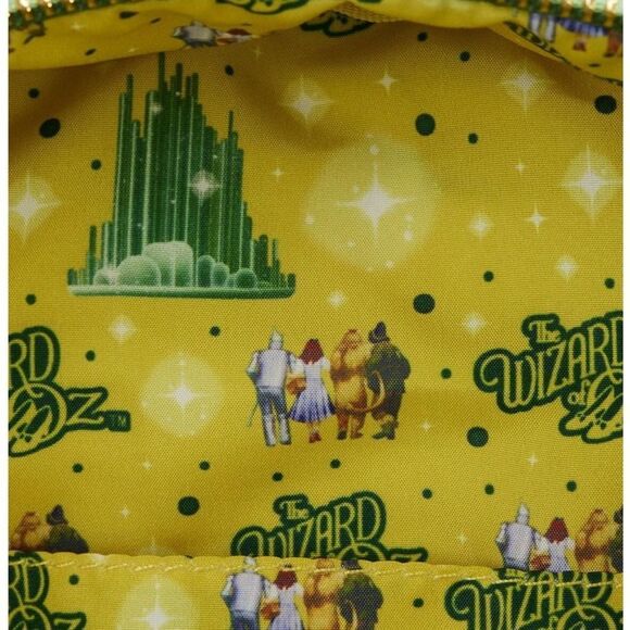 - Loungefly The Wizard of Oz Emerald City Glow in the Dark backpack - Picture 5 of 6